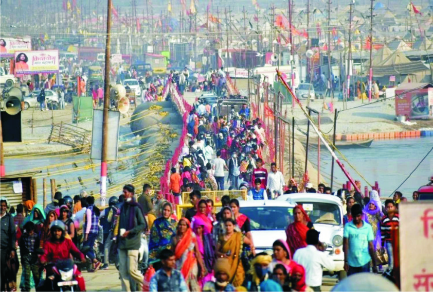 भव्य बना प्रयागराज का माघ मेला 2000 बसें व मेला स्पेशल ट्रेन संचालित