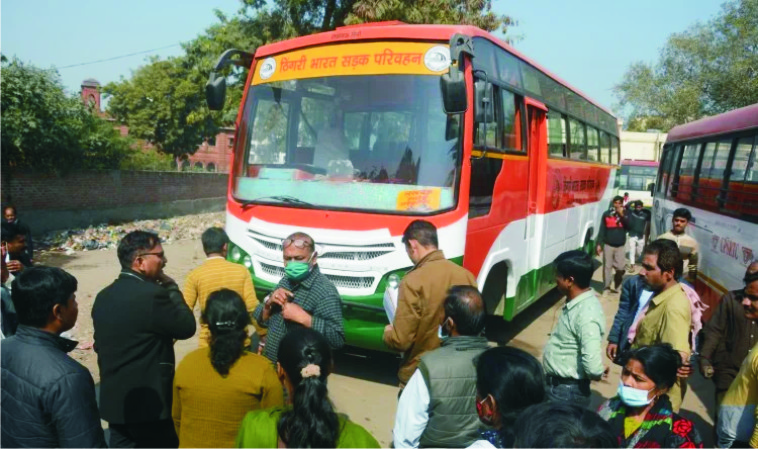 प्रदेश में फर्जी बस डिपों बना चला रहे बसें