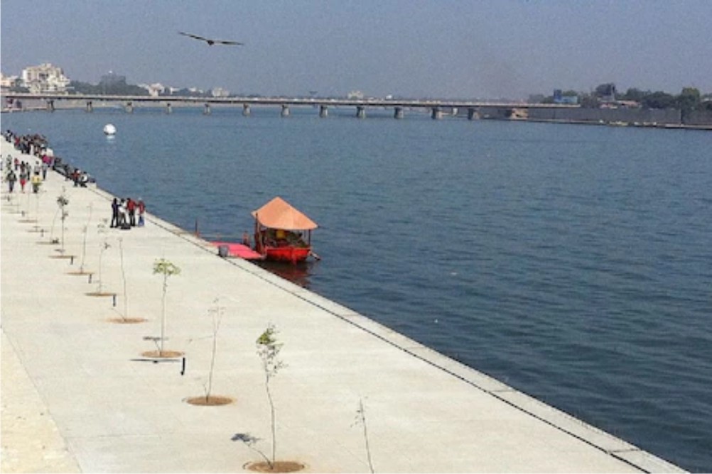 साबरमती नदी में कोरोना वायरस की पुष्टि