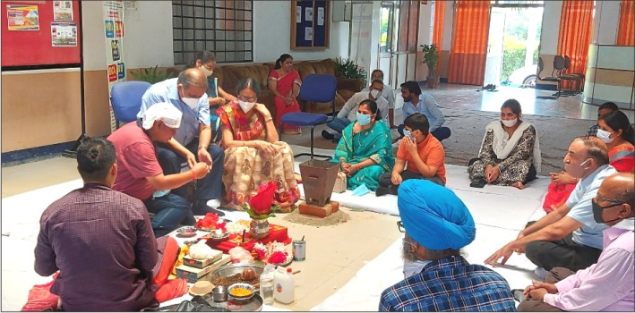 श्रीराम संस्थान के 18वें स्थापना दिवस पर “संकल्प यज्ञ“ का आयोजन