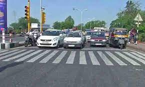 सावधान - देहरादून में जेब्रा क्रॉसिंग पाकर करने पर 1000 का जुर्माना