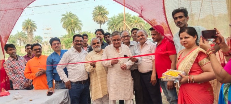 श्री ठाकुर महासभा प्याऊ का मेले में विधिवत शुभारम्भ