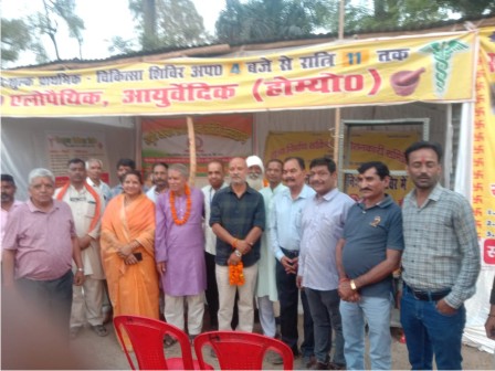 श्री चैती मेले में निःशुल्क चिकित्सा शिविर का हुआ शुभारम्भ