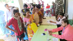 उपचुनाव अपडेट - वोटरों में वोटिंग के लिए दिख रहा जोश