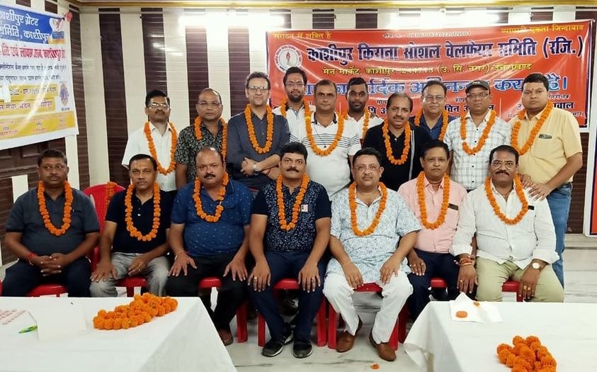 किराना व्यापार संगठन के रितेश बने अध्यक्ष व ऋषि महामंत्री