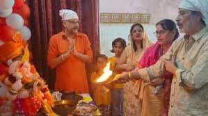 छोटे नीम के राजा का हुआ कोसी नदी में विर्सजन