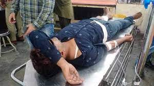 पुलिस कर्मियों को गोली मारने वाले दोनों बदमाश मुठभेड़ के बाद गिरफ्तार