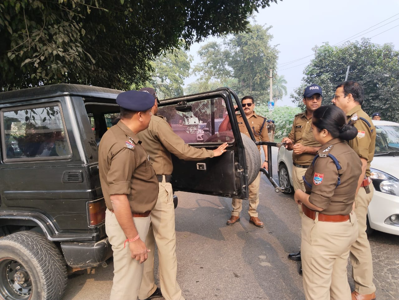 चैकिंग अभियान पटाखा फोड मोटरसाइकिल व ब्लैक फ़िल्म लगे वाहनों पर हुई कार्यवाही
