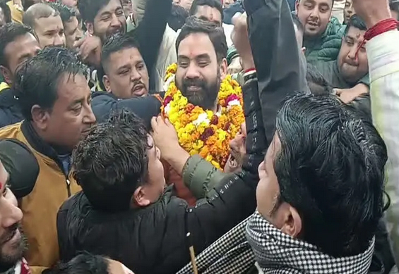 श्री गंगा सभा का परिणाम घोषित, नितिन अध्यक्ष व तन्मय महामंत्री बने