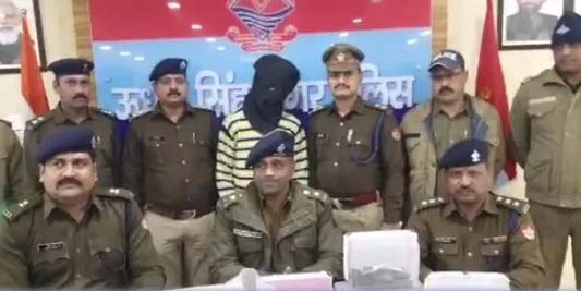 पुलिस ने अस्लहा बनाने की फेक्ट्री का भंडाफोड़ किया