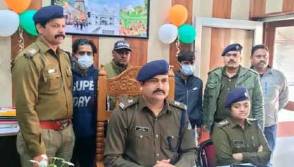 काशीपुर पुलिस ने किया चोरी और नकबजनी की घटनाओं के खुलासा