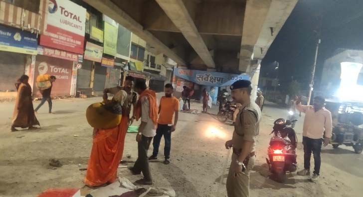 पुलिस ने चलाया घुमंतू प्रजाति के लोगों (कंजरो) के विरुद्ध चलाया अभियान