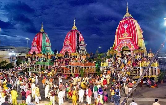 भगवान जगन्नाथ रथ यात्रा आज से शुरू
