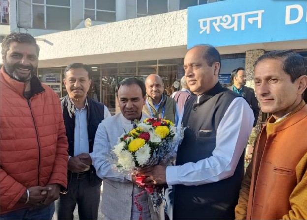 हिमाचल प्रदेश के दो दिवसीय दौरे पर कैबिनेट मंत्री डॉ. धन सिंह रावत