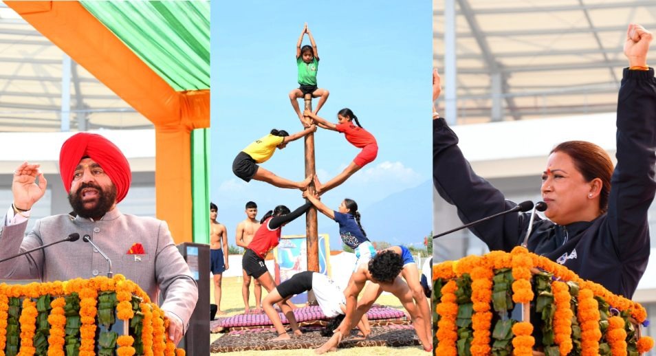 हल्द्वानी अंतरराष्ट्रीय स्टेडियम मे न्याय पंचायत स्तरीय खेल महाकुंभ-2023 का आगाज