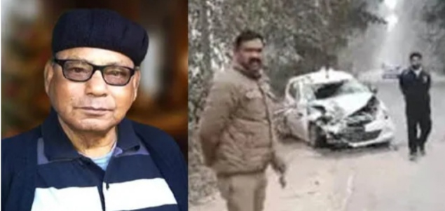 चंद्रा पेट्रोल पंप के स्वामी की कार दुर्घटना में मौत