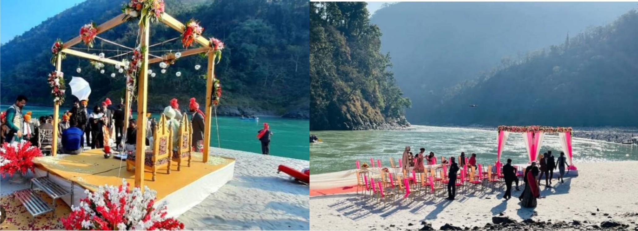 उत्तराखंड वेडिंग डेस्टिनेशन - यहां खूबसूरत वादियों में शादियां होंगी यादगार