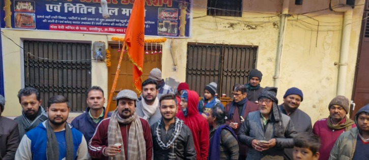 मां मनसा देवी मंदिर से निकली प्रभात फेरी की