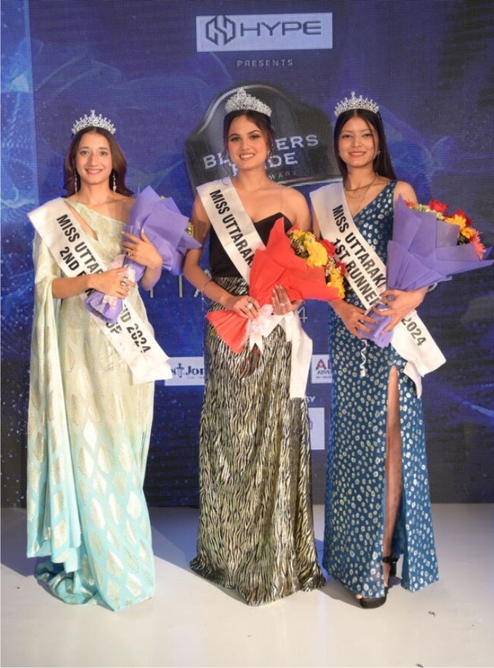 राधिका जोशी और वंश अरोड़ा ने जीता मिस्टर और मिस उत्तराखंड 2024 का खिताब