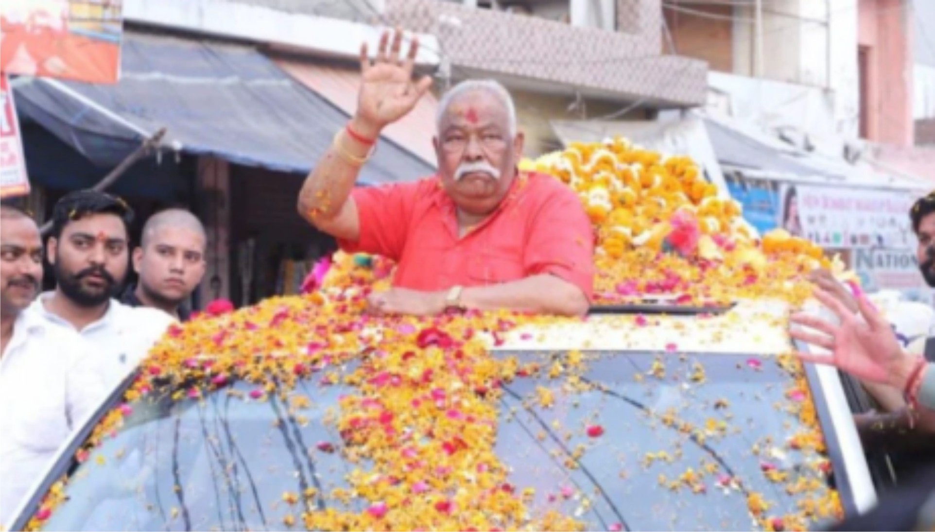 वोेटिंग के एक बाद भाजपा प्रत्याशी कुंवर सर्वेश सिंह की इलाज के दौरान मौत