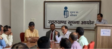 उत्तराखण्ड सूचना आयोग में कार्यशाला का आयोजन