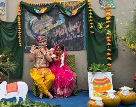 नगर में श्रीकृष्ण जन्माष्टमी धूमधाम से मनाई