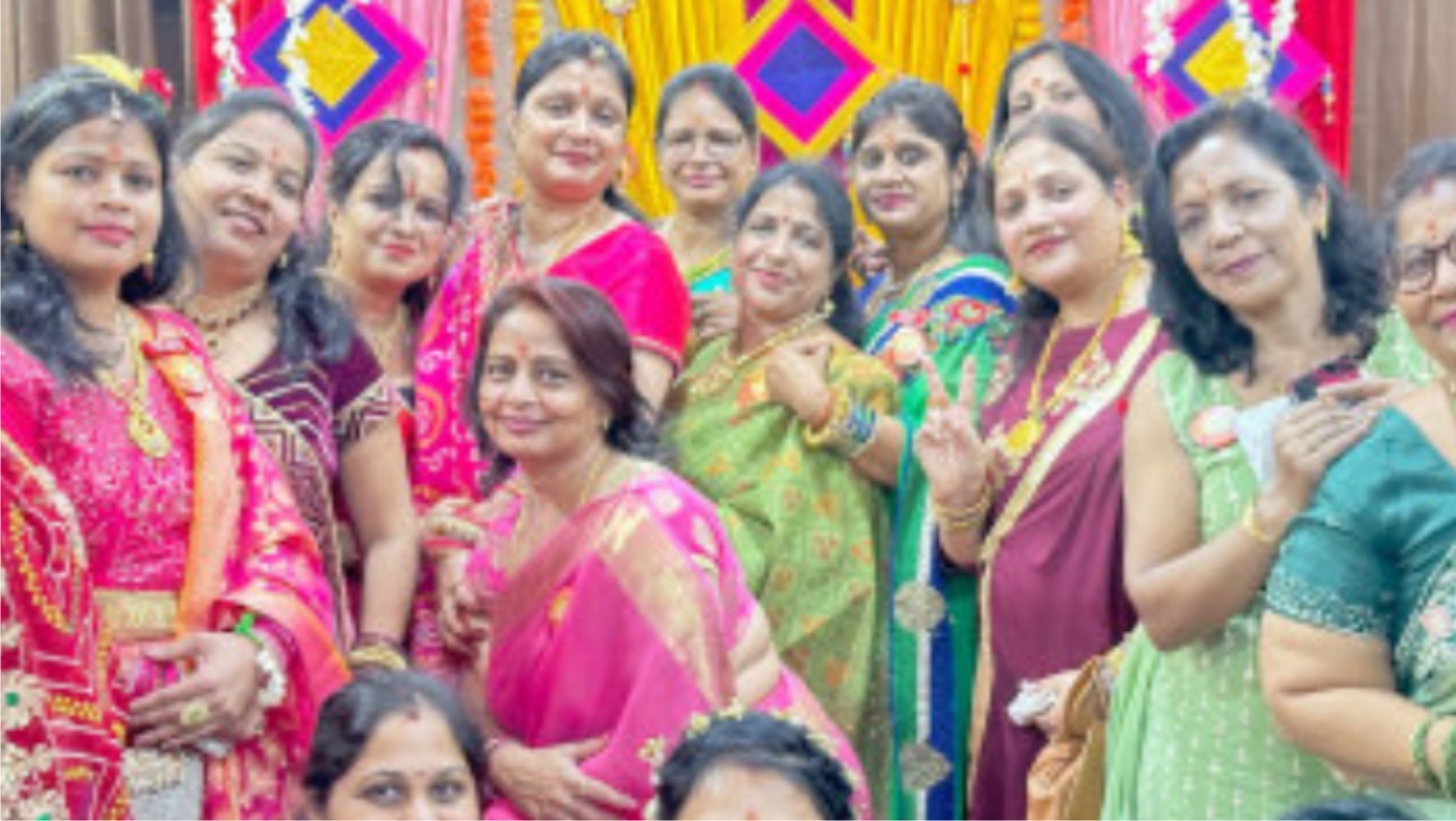 तीज त्योहार पर अखिल भारतीय अग्रवाल महासभा महिला प्रकोष्ठ का मनमोहक कार्यक्रम
