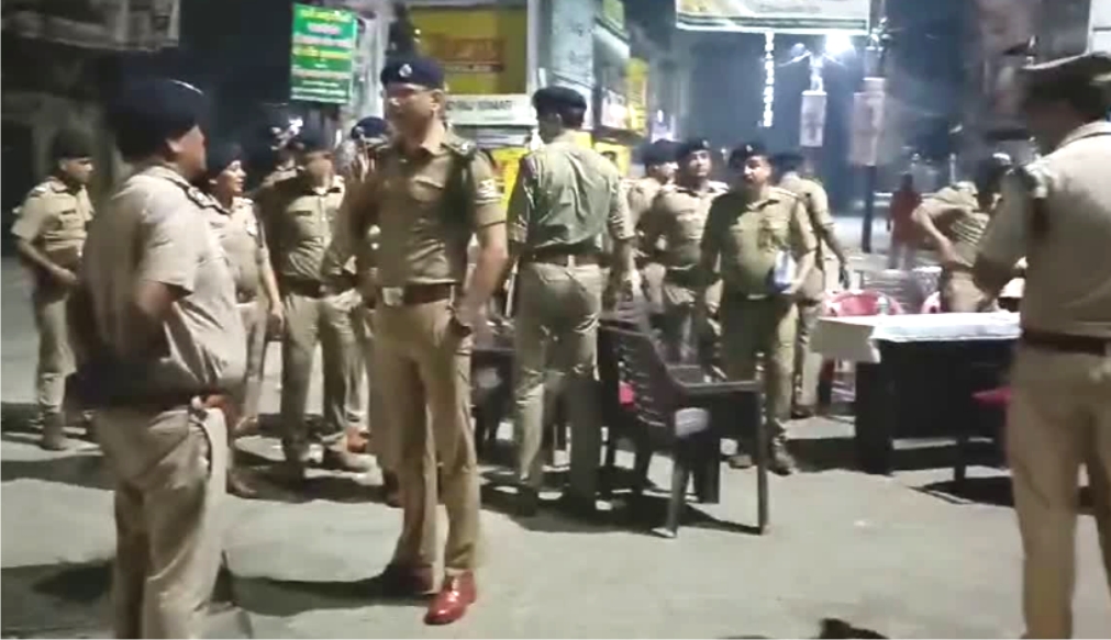 पुलिस कप्तान कानून व्यवस्था जांचने के लिए देर रात अचानक काशीपुर पहुंचे