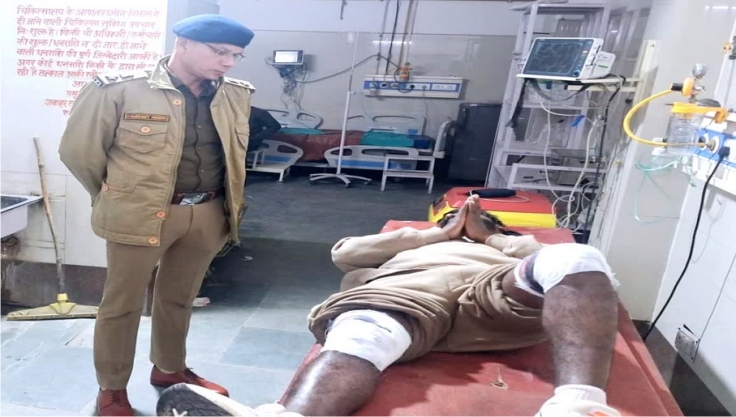 पुलिस मुठभेड़ में स्मैक की तस्करी कर रहा तस्कर घायल