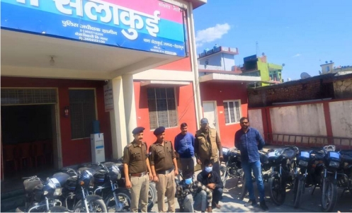 महंगे शौकों को पूरा करने की चाह ले पहुंची सलाखों के पीछे, दो मोटरसाइकिल चोर गिरफ्तार, कब्जे से चोरी के कुल 13 दो पहिया वाहन हुए बरामद