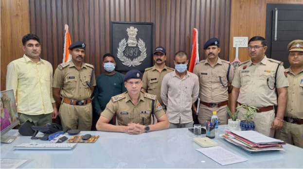 उधम सिंह नगर पुलिस को बड़ी कामयाबी - गदरपुर पुलिस व हरियाणा पुलिस की संयुक्त कार्यवाही में दो शातिर ठग गिरफ्तार