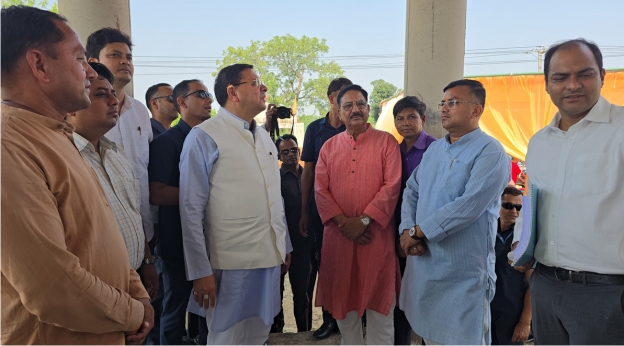 मुख्यमंत्री ने किया 254 लाख की धनराशि से निर्माणाधीन मां पूर्णागिरी मंदिर का स्थलीय निरीक्षण