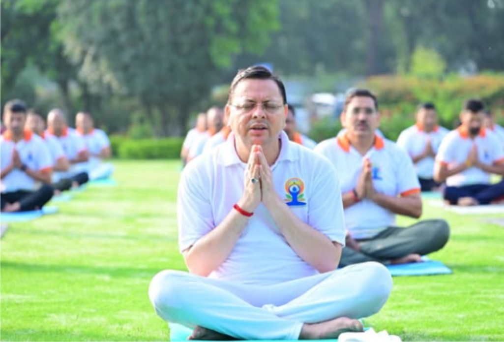 मुख्यमंत्री ने किया प्रदेशवासियों को योग को नियमित दिनचर्या का हिस्सा बनाने का आह्वान