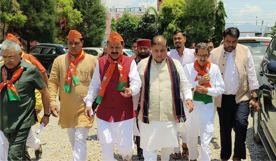 भाजपा ने की त्रिस्तरीय पंचायत चुनावों के लिए पर्यवेक्षकों की सूची जारी