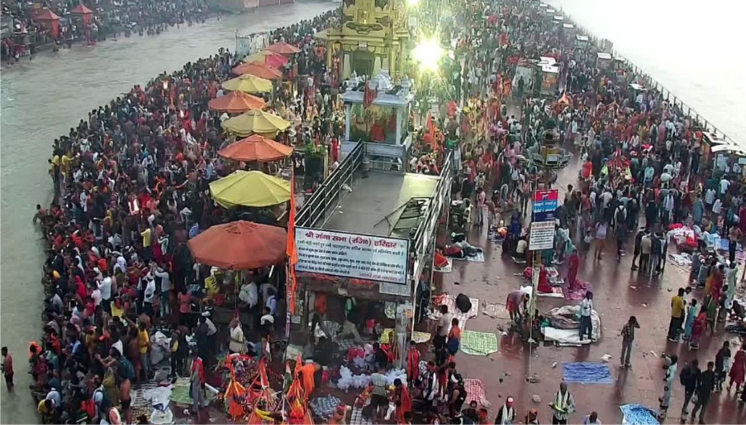 कांवड़ मेले के संपन्न होने में अब सिर्फ दो दिन शेष