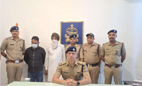 पुलिस ने किया चुनाव से पहले संगठित षड्यंत्र का पर्दाफाश