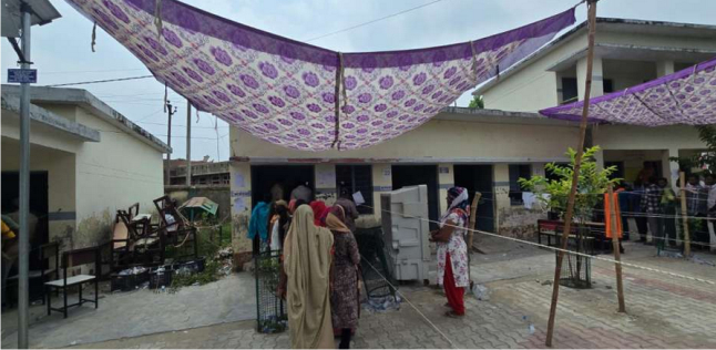 बाजपुर क्षेत्र में मतदाताओं के लिए टेंट और कूलर की विशेष व्यवस्था, सराहनीय और प्रेरणादायक तस्वीर