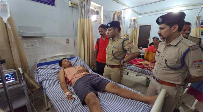 दो नकाबपोश बदमाश ने की एक घर में घुस दिनदहाड़े लूटपाट
