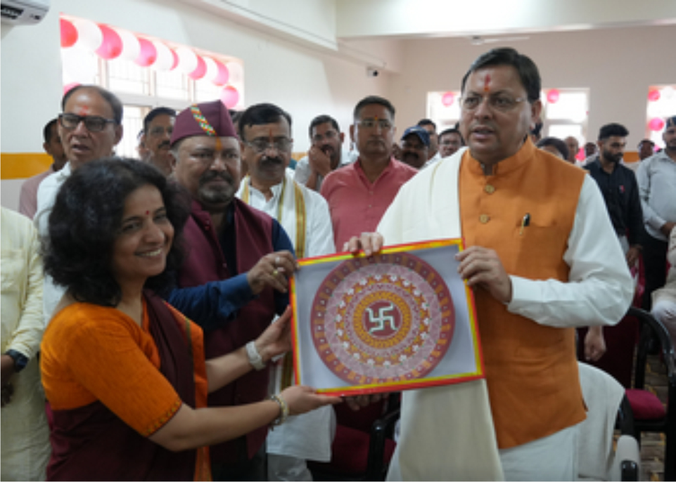 मुख्यमंत्री पुष्कर सिंह धामी ने 26.23 करोड़ से निर्मित पीएम श्री केंद्रीय विद्यालय खटीमा का किया लोकार्पण