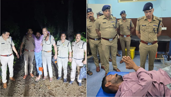 देर शाम पुलिस मुठभेड़ के बाद हत्या का आरोपी निशान सिंह गिरफ्तार