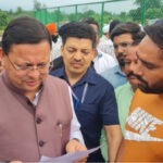 मुख्यमंत्री पुष्कर सिंह धामी खटीमा पहुंचे