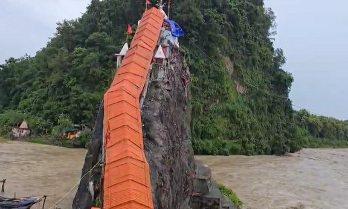 गर्जिया देवी मंदिर श्रद्धालुओं हेतु अस्थायी रूप से बंद