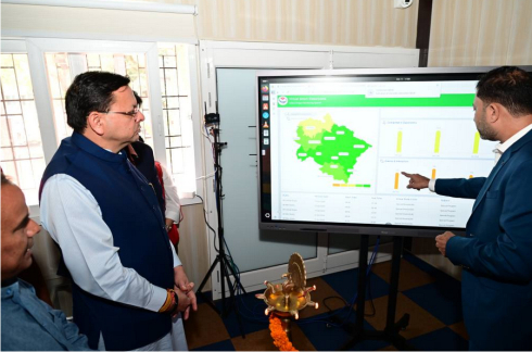 मुख्यमंत्री ने किया स्मार्ट कक्षाओं के केन्द्रीयकृत स्टूडियो का शुभारंभ