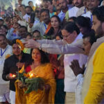 पुष्कर सिंह धामी सूर्य षष्ठी व्रत महोत्सव (छठ पूजा) के कार्यक्रम में हुए शामिल