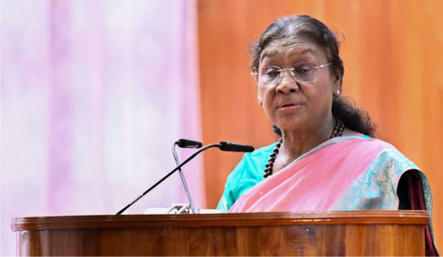 राज्य स्थापना रजत जयंती पर राष्ट्रपति का संबोधन गौरव का क्षण