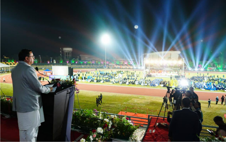 अखिल भारतीय वन खेलकूद प्रतियोगिता 2025 में मुख्यमंत्री बतौर मुख्य अतिथि किया प्रतिभाग
