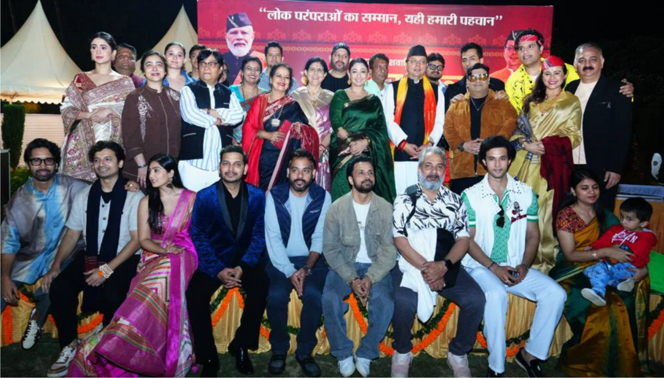 कॉमेडी कलाकारों ने मुख्यमंत्री पुष्कर सिंह धामी से की शिष्टाचार भेंट