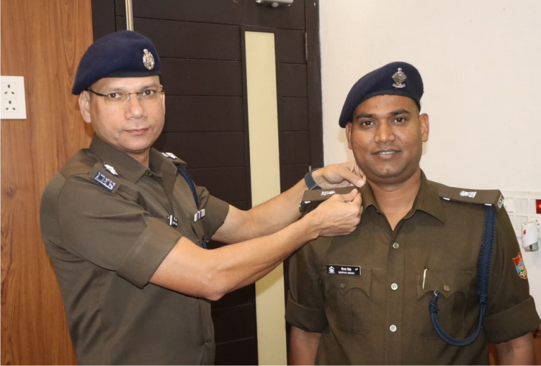 काशीपुर पुलिस क्षेत्राधिकारी दीपक सिंह बने एडिशनल एसपी