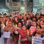 अंकिता भंडारी हत्याकांड - महानगर कांग्रेस कमेटी ने कैंडल मार्च