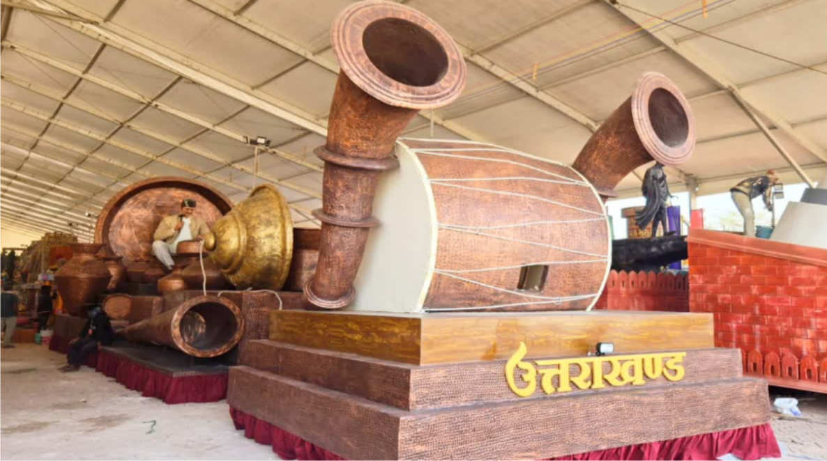 लाल किले में भारत पर्व के दौरान उत्तराखंड की विकास यात्रा के दर्शन